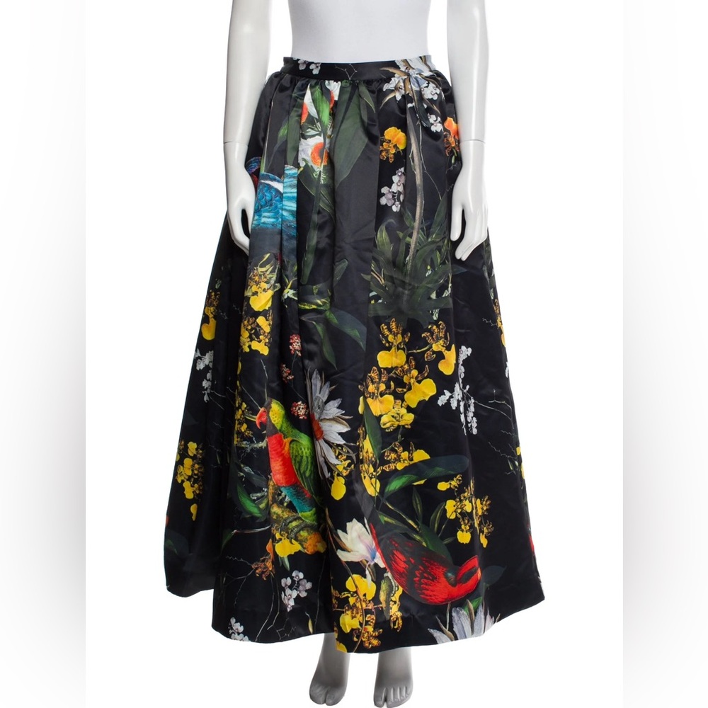 ISO!! Alice + Olivia botanical floral print full skirt